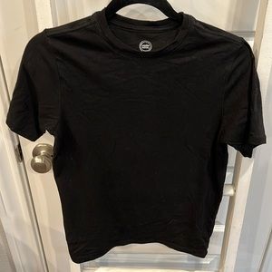 Black Size XL/XG (14/16) Boys Youth Short Sleeved T-Shirt by Wonder Nation